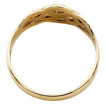 9ct Gold 2.5g Celtic Ring size P